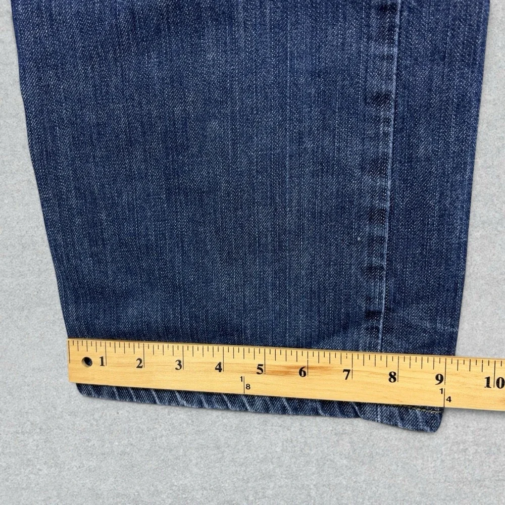 Y2K Levi's 501 Jeans Mens 36x34 Blue Denim Fade Straight Leg Button Fly WPL 423